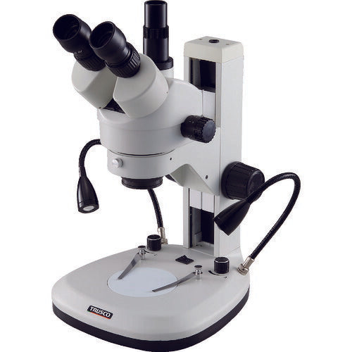 ＴＲＵＳＣＯ ズーム実体顕微鏡 三眼 フレキシブルアームライト照明付 ＳＣＯＰＲＯ（スコープロ） ZMSFA-T1