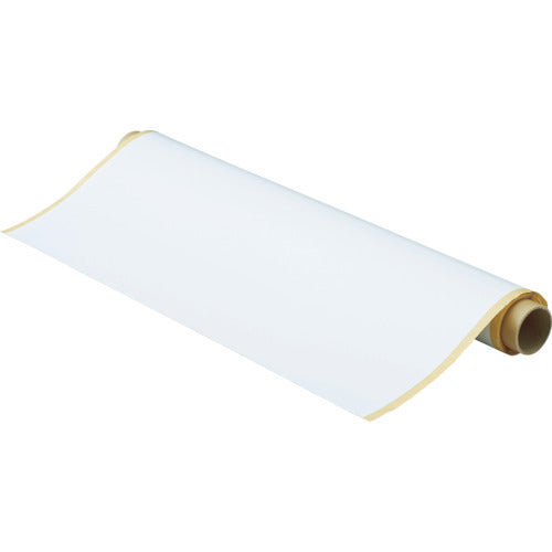 ＴＲＵＳＣＯ　粘着剤付きスチールホワイトシート　Ｗ４５０×Ｈ６００×Ｔ０．２ｍｍ TCSN-4560