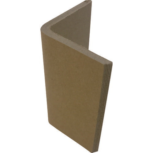 【50本セット】 ＴＲＵＳＣＯ　純パルプ製　Ｌアングル　３ｍｍ厚　５０ｘ５０×１００ PLA3-50100