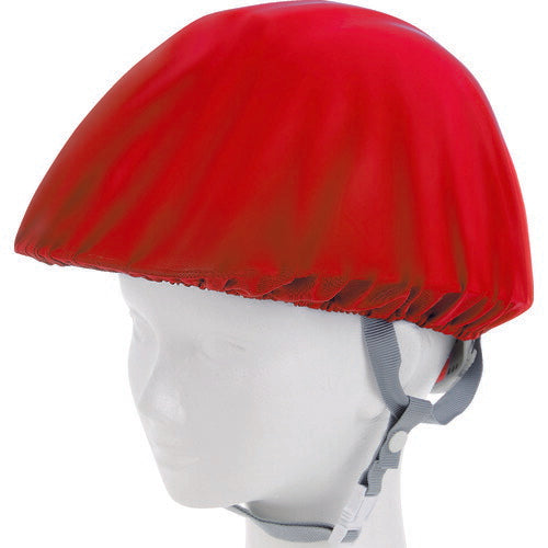 ＴＲＵＳＣＯ　ヘルメットカバー　スポンジ生地付ソフトタイプ　赤 HMCS-R