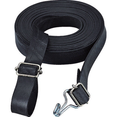 ＴＲＵＳＣＯ　ゴムロープ金具付き　Ｗフックバックル付２０ｍｍＸ１．０ｍ　１本 GR-2010KW-1