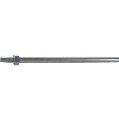 ＴＲＵＳＣＯ　曲面軸付ナイロンホイール専用軸　Φ６Ｘ１００ＭＭ（１個入） TRNJ6-100