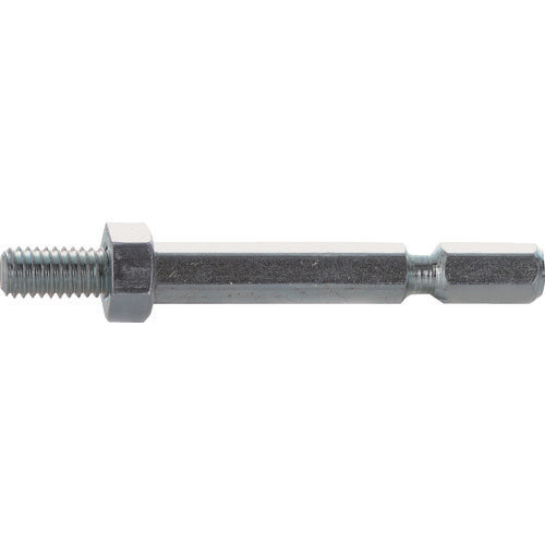 ＴＲＵＳＣＯ　曲面型軸付ナイロンホイール専用六角軸　６．３５Ｘ４３ＭＭ（１個入） TRNJH40