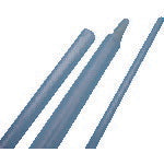 ＴＲＵＳＣＯ　耐熱１５０℃収縮チューブ　収縮前内径４．８ｍｍ　長さ１ｍ　１０本入り　透明 HR150-4.8T