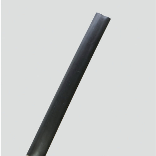 ＴＲＵＳＣＯ　耐熱１５０℃収縮チューブ　収縮前内径９．５ｍｍ　長さ１ｍ　１０本入り　黒 HR150-9.5BK