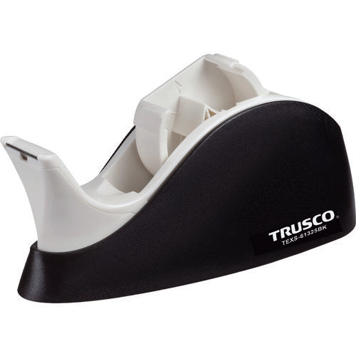 ＴＲＵＳＣＯ　吸盤付テープカッターコア両用　２５ｍｍ＆７６ｍｍ TEXS-61325BK