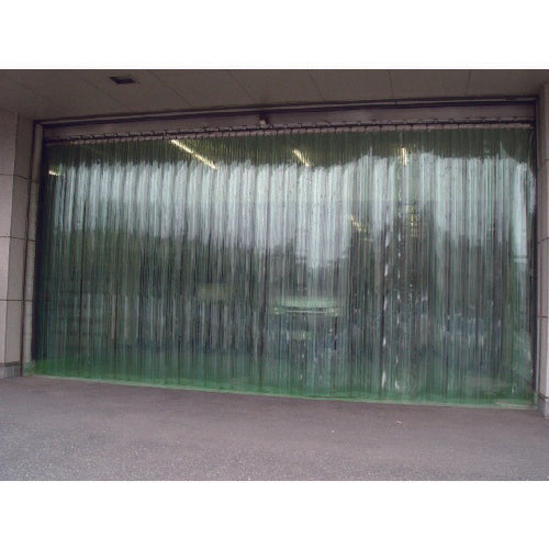 【取寄品】 ＴＲＵＳＣＯ ストリップドアシートセット 静電透明 厚み２ｍｍ幅２００ｍｍ 取付間口３ｍ×高さ４ｍ 一部オーバーラップ TS220-1R-3040S 【送料都度見積】
