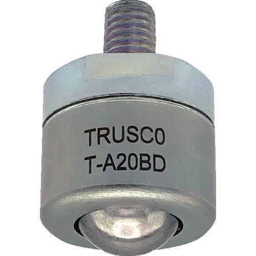 ＴＲＵＳＣＯ　ボールキャスター切削加工品　下向き T-A20BD