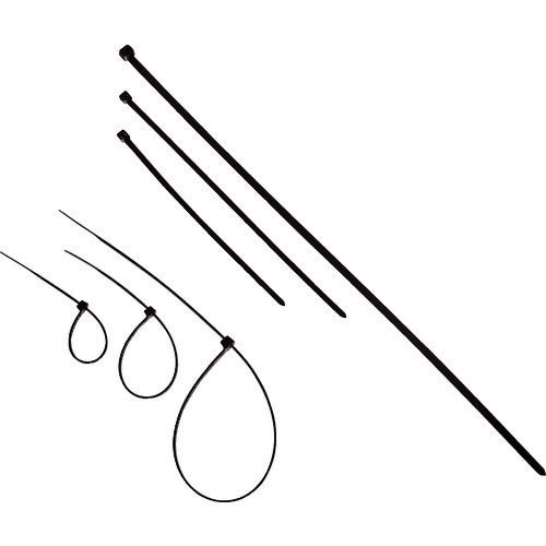 ＴＲＵＳＣＯ　結束バンド（耐候性）　幅４．８ｍｍＸ３００ｍｍ　５０本入り T-DK300BK