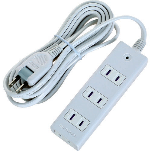 ＴＲＵＳＣＯ　電源タップ　２Ｐ４個口　１０Ｍ　マグネット付 TOT2-410