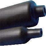 ＴＲＵＳＣＯ　熱収縮チューブ４：１　収縮前内径２４．０ｍｍ　長さ１ｍ　５本入 ST4-24060