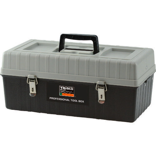 ＴＲＵＳＣＯ　樹脂製エンジニアＢＯＸ　４２０ｍｍ PE420BK