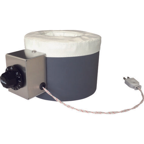 【取寄品】 ＴＲＵＳＣＯ マントルヒーター 丸底フラスコ用温調器付き １００Ｗ １００ＣＣ MHSC-100W100 【送料都度見積】