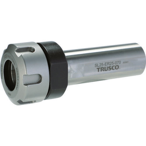 【取寄品】 ＴＲＵＳＣＯ ＮＣ旋盤用ストレートシャンクコレットホルダ ＥＲコレットホルダＳＬ型（メトリック） シャンク径３２ 全長１２２ ＥＲ３２用 SL32-ER32-080 【送料都度見積】