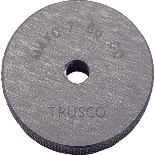 ＴＲＵＳＣＯ ねじ用リングゲージ 通り ６ｇ Ｍ４×０．７ TRGO6G-M4X0.7