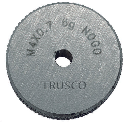 ＴＲＵＳＣＯ ねじ用リングゲージ 止まり ６ｇ Ｍ４×０．７ TRNGO6G-M4X0.7