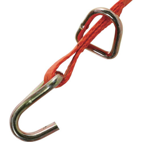ＴＲＵＳＣＯ　ベルト荷締機ワイドハンドル　２５ｍｍ幅　３００ｋｇ　Ｊ＋Ｄリングタイプ GV25H-300J