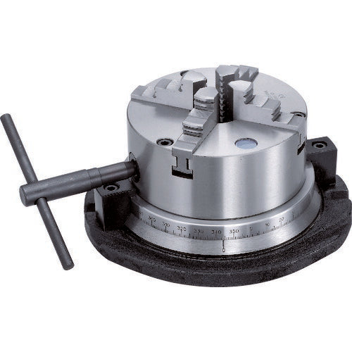 ＴＲＵＳＣＯ 簡易縦型ロータリーテーブル 外径１６０ｍｍ VSR-6