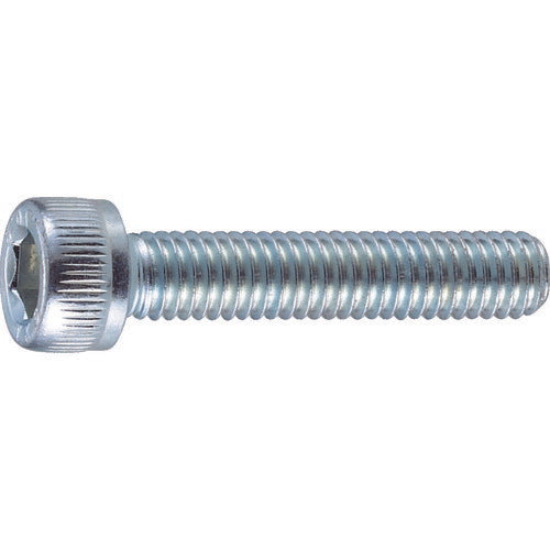 ＴＲＵＳＣＯ　六角穴付ボルト　ユニクロ　全ネジ　Ｍ３×５　４７本入　／キャップボルト（ＣＡＰ） B62-0305