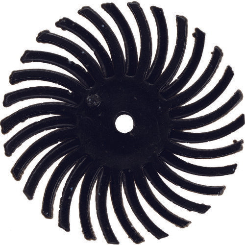 【取寄品】 ＴＲＵＳＣＯ ラジアルブラシディスクΦ２５．４＃３６黒 TBR25.4X36 【送料都度見積】