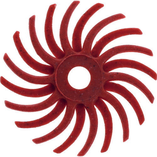 【取寄品】 ＴＲＵＳＣＯ ラジアルブラシディスクΦ１４．３＃２２０茶 TBR14.3X220 【送料都度見積】