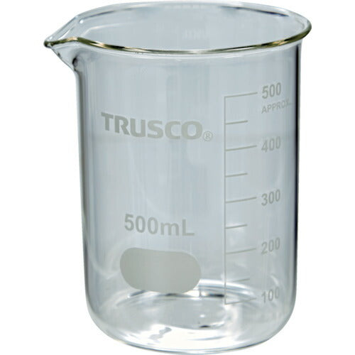 ＴＲＵＳＣＯ　ガラスビーカー　５００ｍｌ GB-500