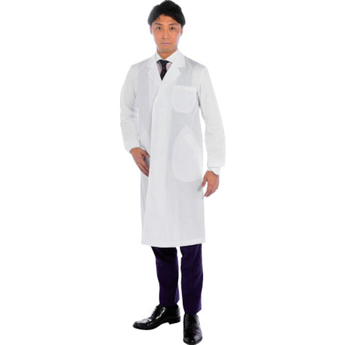 ＴＲＵＳＣＯ 研究用白衣 袖口ひも入 男子シングル Ｍ WLC-MS-M