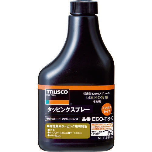 ＴＲＵＳＣＯ　αタッピングノンガスタイプ　難削材用替えボトル　３５０ｍｌ ECO-TS-C