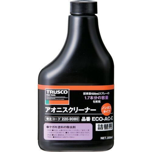 ＴＲＵＳＣＯ　αアオニスノンガスクリーナー　替ボトル　３５０ｍｌ ECO-AC-C