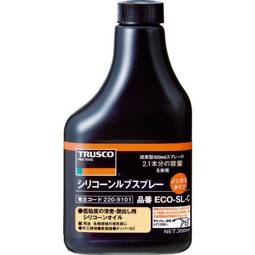 ＴＲＵＳＣＯ　αシリコンルブノンガスタイプ　替ボトル　３５０ｍｌ ECO-SL-C
