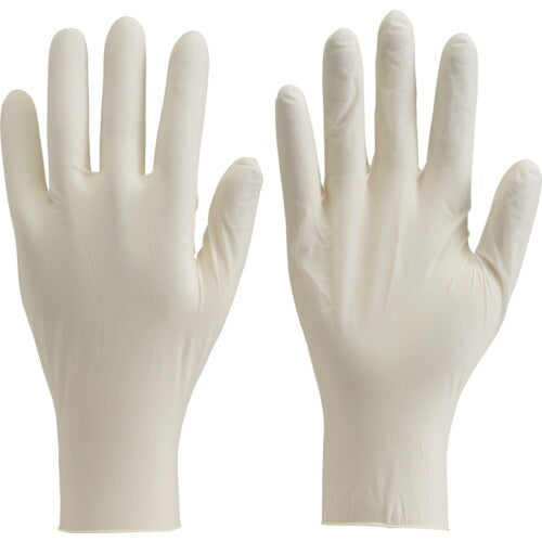 ＴＲＵＳＣＯ　使い捨て天然ゴム極薄手袋　（１００枚入）　Ｌ DPM-5498-L(L)