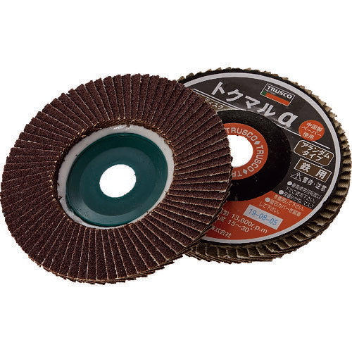 ＴＲＵＳＣＯ　トクマルα　アランダム　Φ１００　（１０枚入）　６０＃ GP-100TMAR(60)