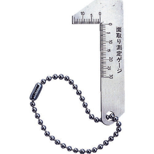 ＴＲＵＳＣＯ 面取測定ゲージ TG-15C