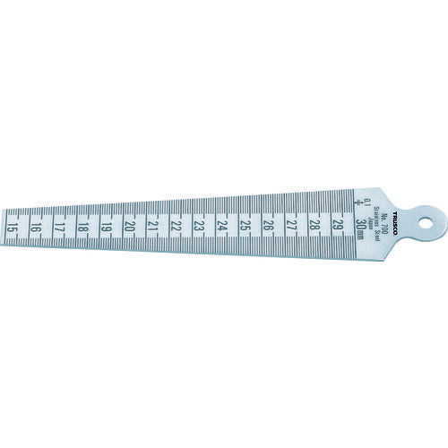 ＴＲＵＳＣＯ テーパーゲージ 測定範囲１５．０～３０．０ TG-700B