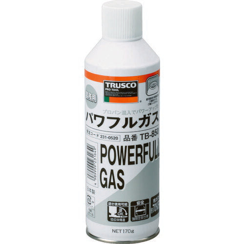 ＴＲＵＳＣＯ　パワフルトーチ替ガスボンベ TB-850