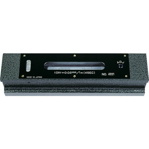 ＴＲＵＳＣＯ 平形精密水準器 Ｂ級 寸法１５０ 感度０．０５ TFL-B1505