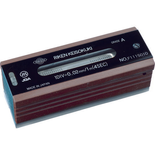 ＴＲＵＳＣＯ 平形精密水準器 Ａ級 寸法１５０ 感度０．０２ TFL-A1502