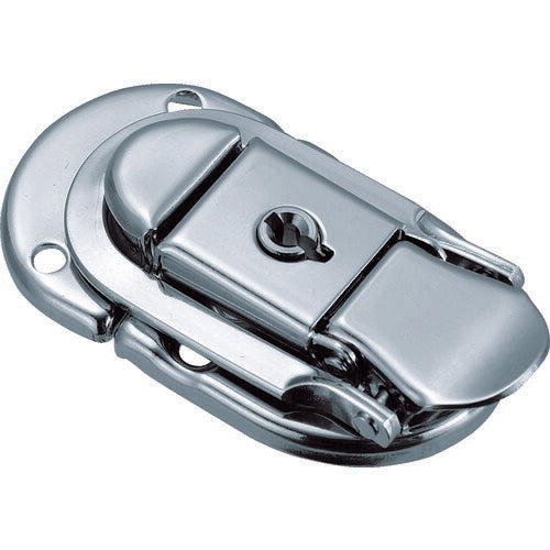 ＴＲＵＳＣＯ　パッチン錠　鍵付タイプ・スチール製　（４個入） L-35