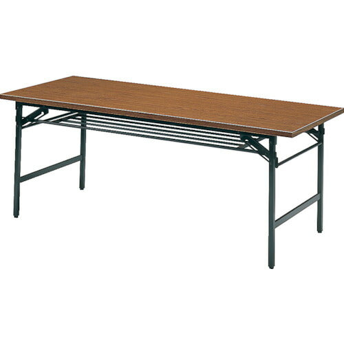 ＴＲＵＳＣＯ 折りたたみ会議テーブル ９００Ｘ６００ＸＨ７００ チーク 0960