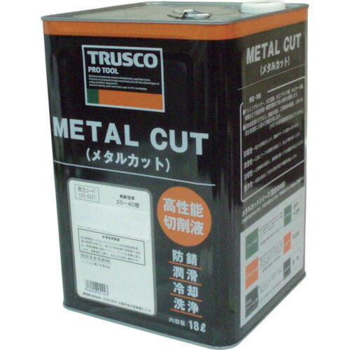 ＴＲＵＳＣＯ　【次回入荷未定】メタルカット　エマルション油脂型　１８Ｌ MC-11E