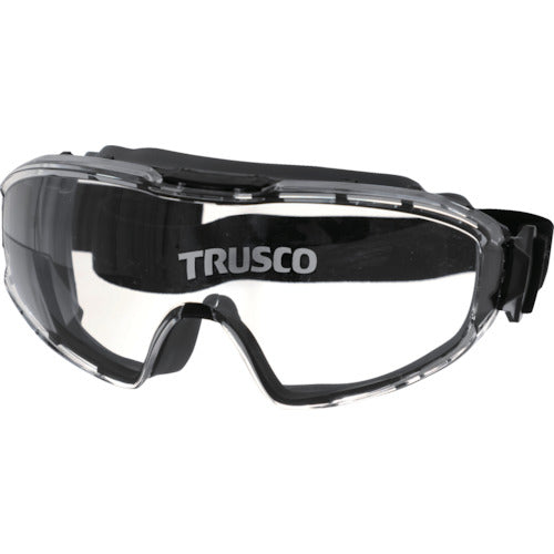 ＴＲＵＳＣＯ　カラーセーフティーゴーグル（ワイドビュータイプ）ブラック G5008-BK