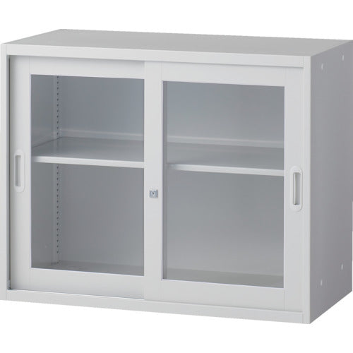 ＴＲＵＳＣＯ ユニット型壁面書庫 Ｄ４００ 枠付ガラス引違い Ｈ７２０ Ｗ色 UFJWR-7