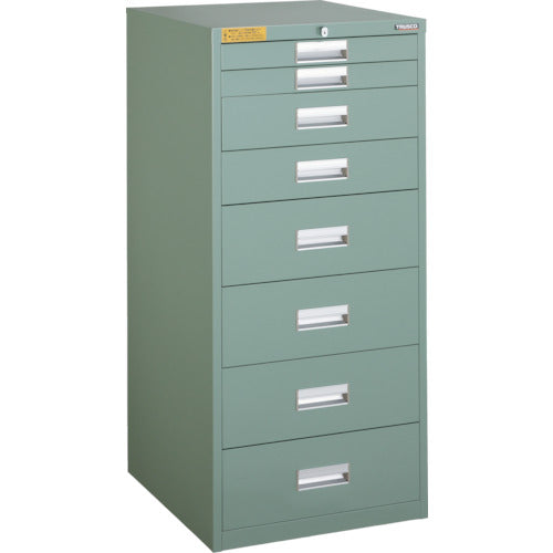ＴＲＵＳＣＯ　ＬＶＥ型キャビネット　５００×５５０×Ｈ１１００　引出８段 LVE-1105
