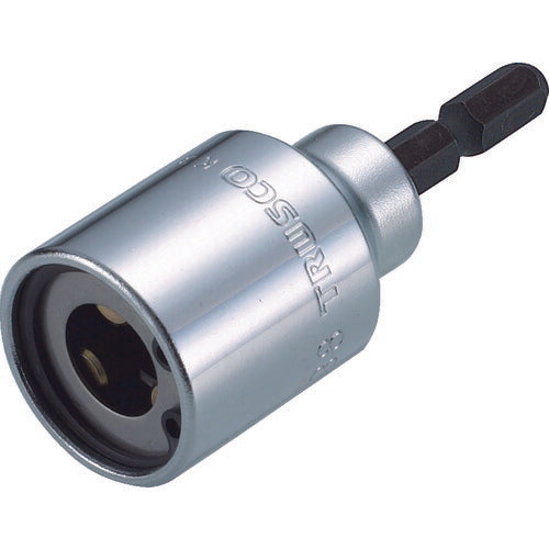 ＴＲＵＳＣＯ　電動ドライバーソケット　全ネジ適応　ネジ径Ｗ３／８ TEZN-38