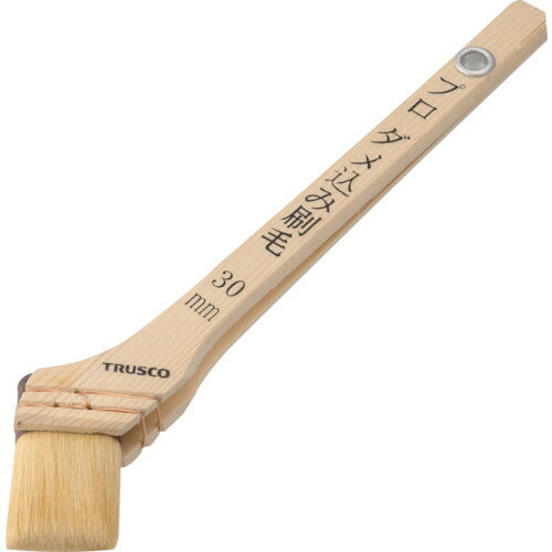 ＴＲＵＳＣＯ　プロ用ダメ込み刷毛　１０号　３０ｍｍ幅 TPB-331