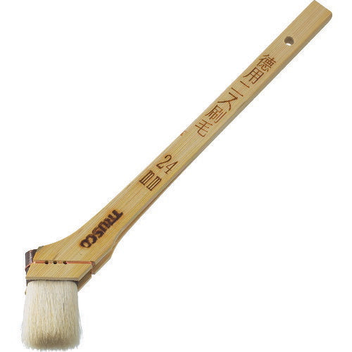 ＴＲＵＳＣＯ　徳用ニス刷毛竹柄　８号　２４ｍｍ幅 TPB-425