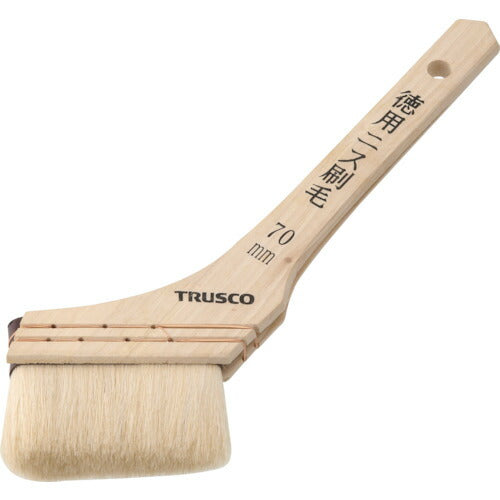 ＴＲＵＳＣＯ　徳用ニス刷毛木柄　３０号 TPB-428