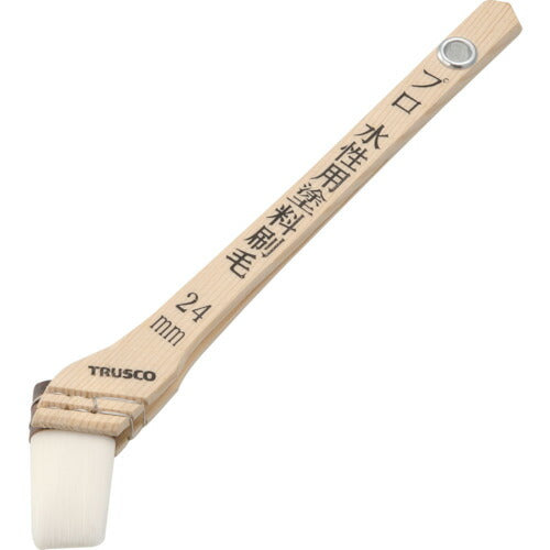 ＴＲＵＳＣＯ　プロ用水性用塗料刷毛　８号　２４ｍｍ幅 TPB-512
