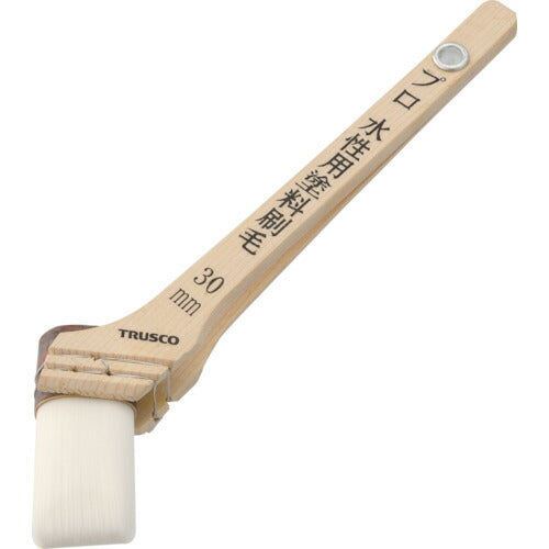 ＴＲＵＳＣＯ　プロ用水性用塗料刷毛　１０号　３０ｍｍ幅 TPB-513