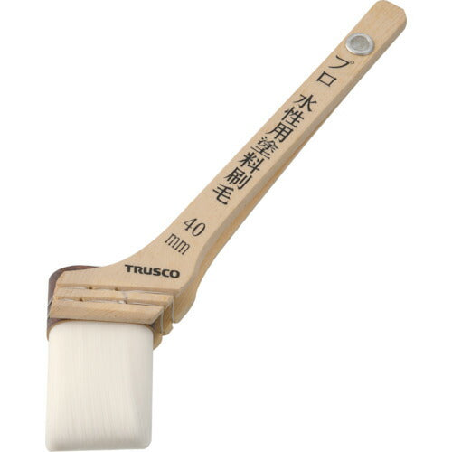 ＴＲＵＳＣＯ　プロ用水性用塗料刷毛　１５号　４０ｍｍ幅 TPB-514